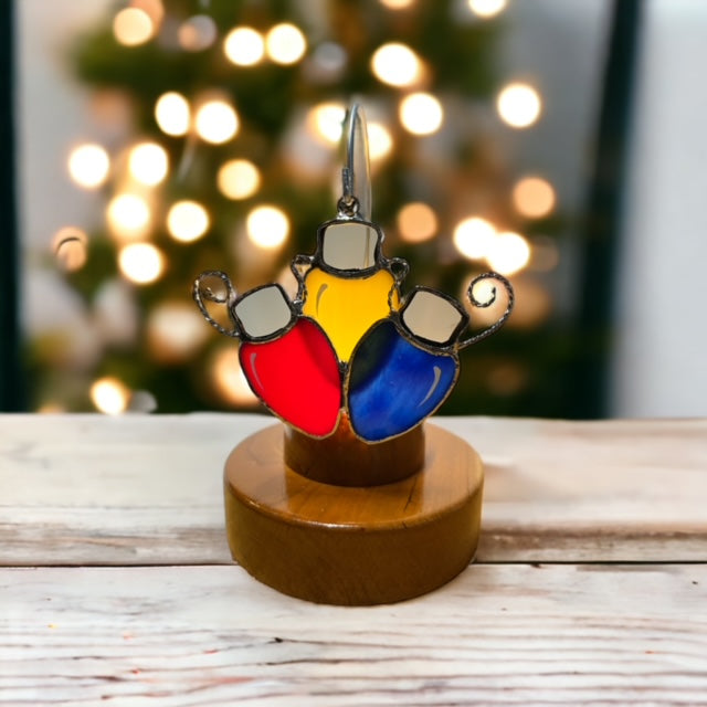 Glass Cover- Holiday Light Bulbs