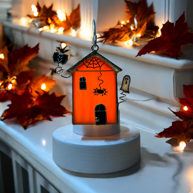 Glass Cover- Haunted House 3-D