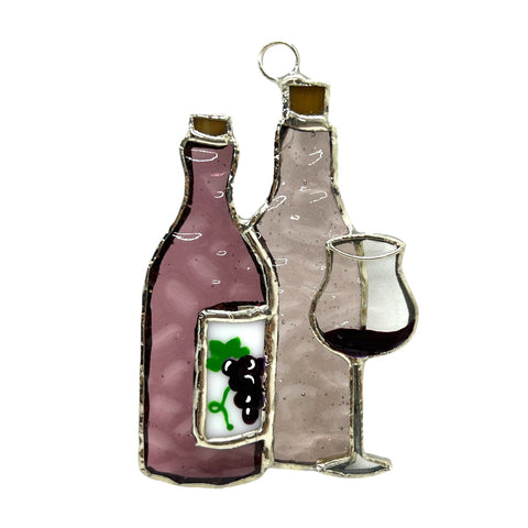 Glass Cover- Bottle/Glass of Wine