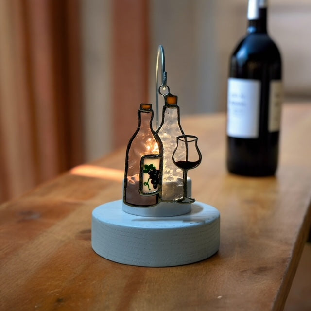 Glass Cover- Bottle/Glass of Wine