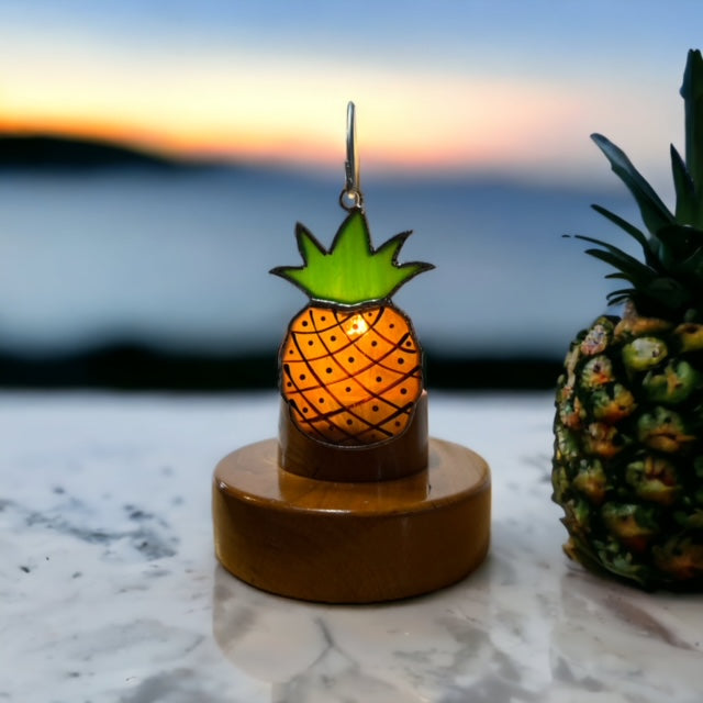 Glass Cover- Pineapple