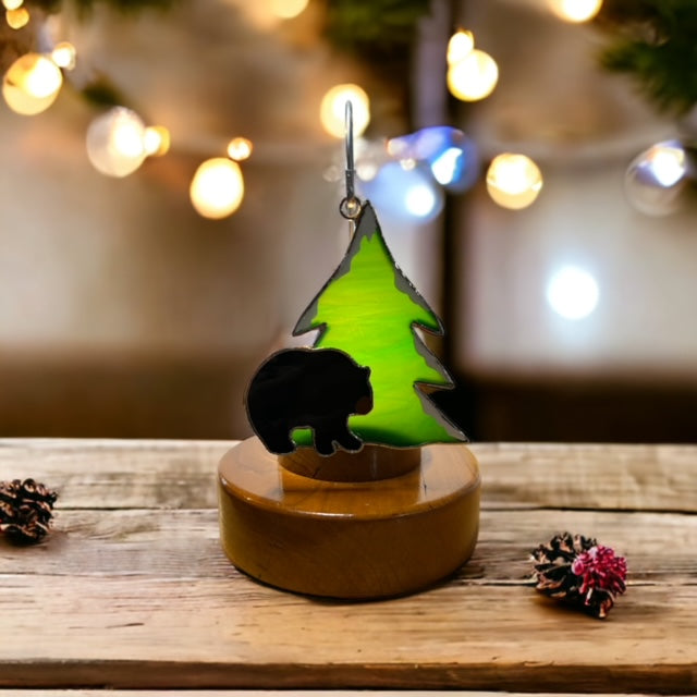 Glass Cover- Black Bear