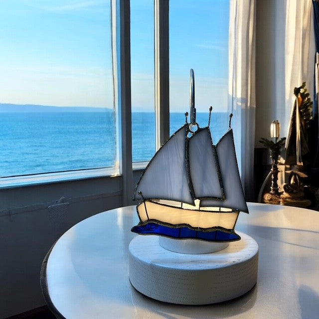 Glass Cover- Sailboat