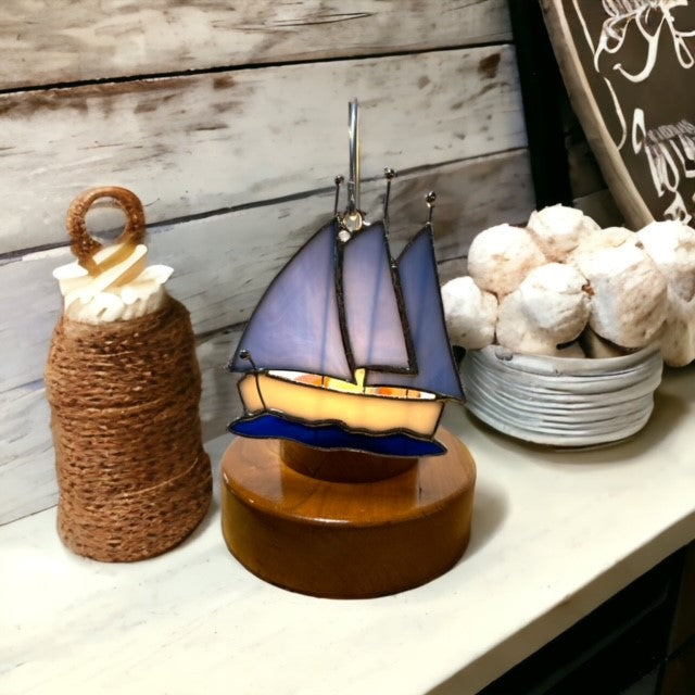 Glass Cover- Sailboat