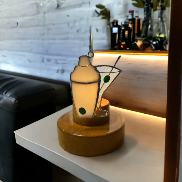 Glass Cover- Martini and Shaker