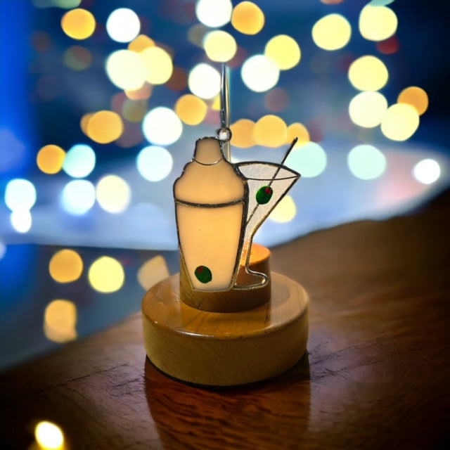 Glass Cover- Martini and Shaker