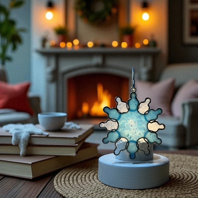 Glass Cover- Snowflake