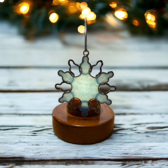 Glass Cover- Snowflake