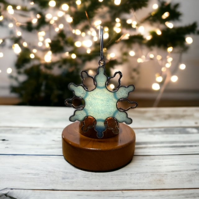 Glass Cover- Snowflake