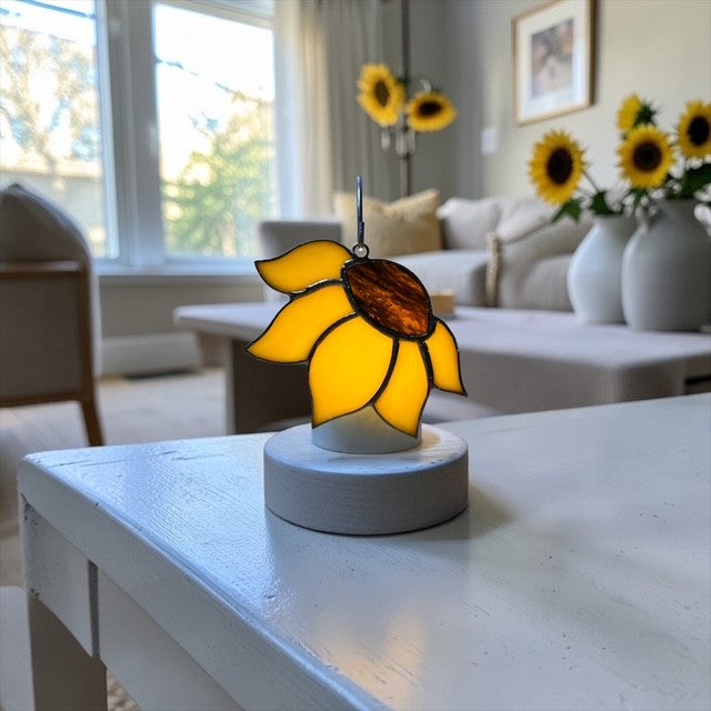 Glass Cover- Sunflower