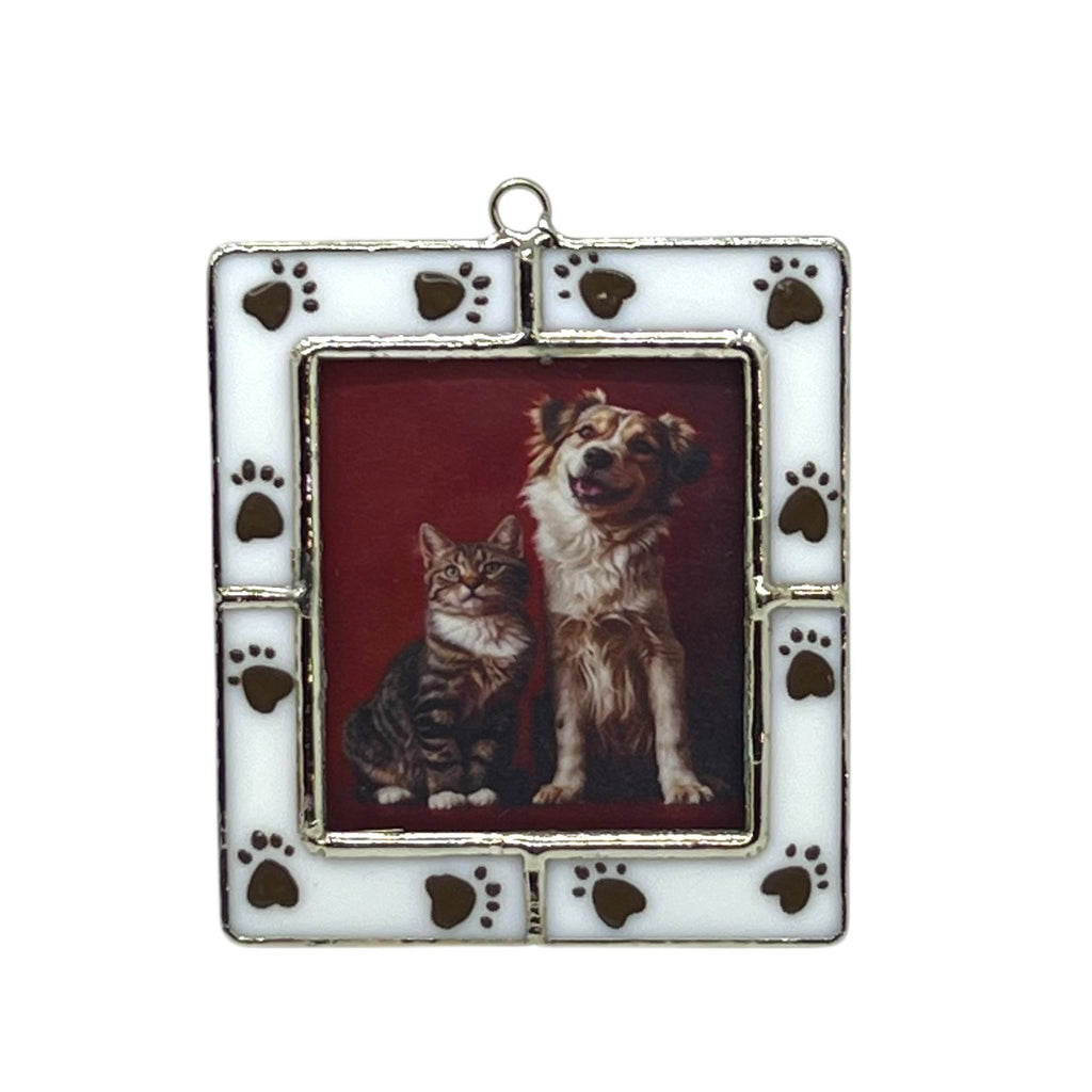 Glass Cover- Picture Frame Puppy Paws