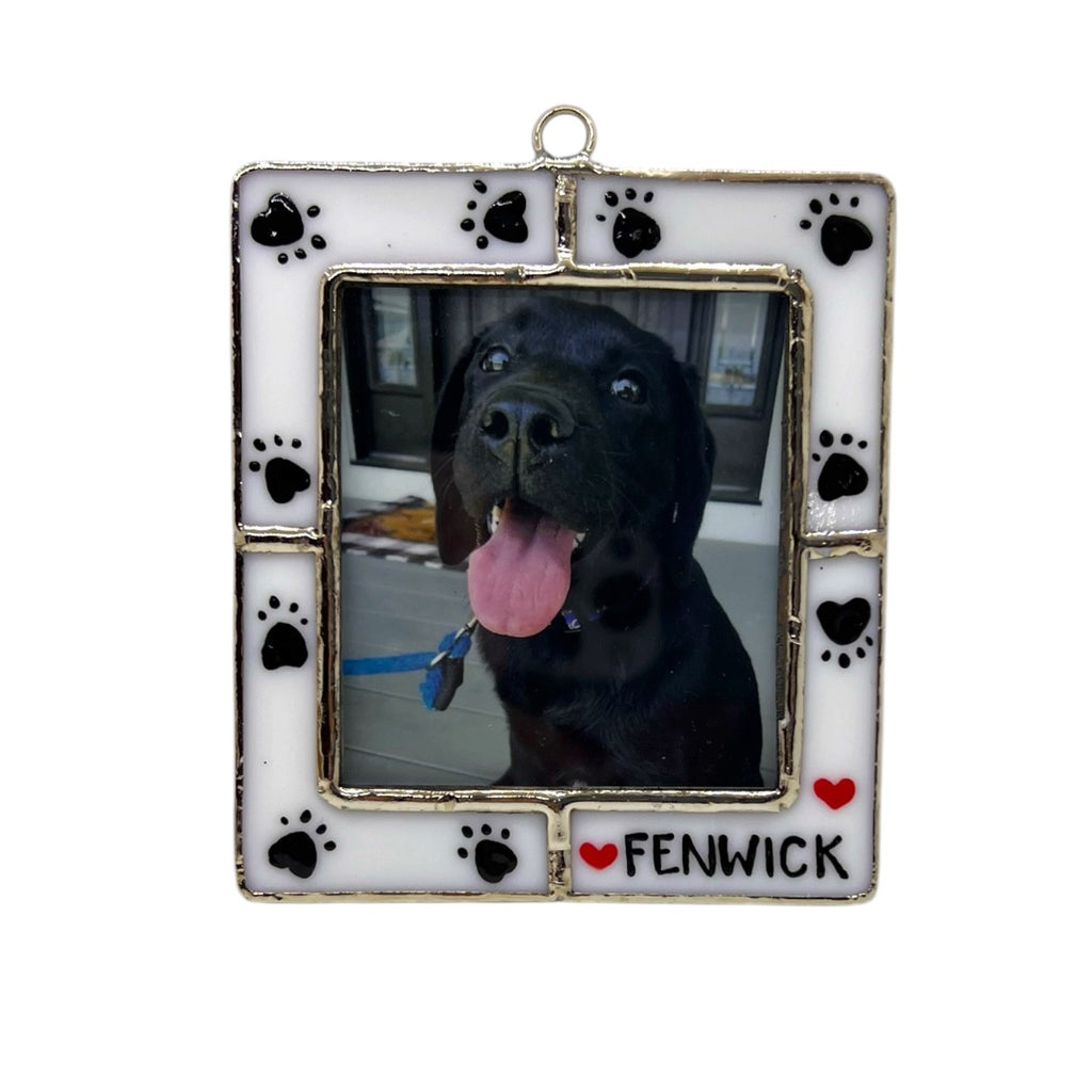 Glass Cover- Picture Frame Puppy Paws