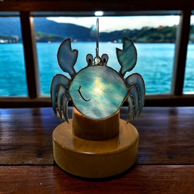 Glass Cover- Crabby Blue