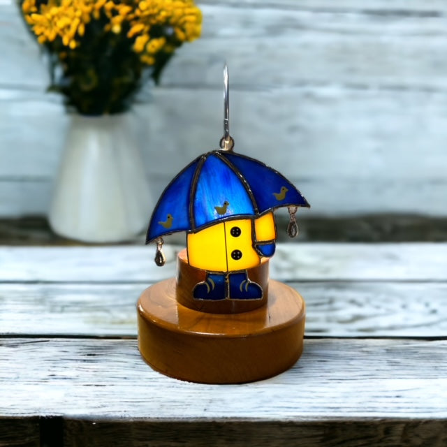 Glass Cover- April Showers