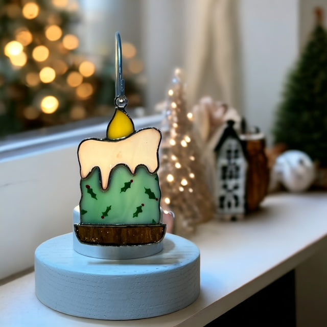 Glass Cover- Holiday Candle