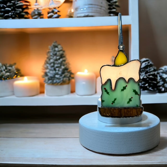 Glass Cover- Holiday Candle