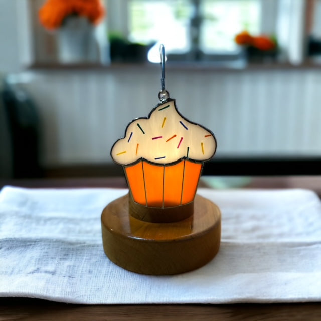 Glass Cover- Cupcake