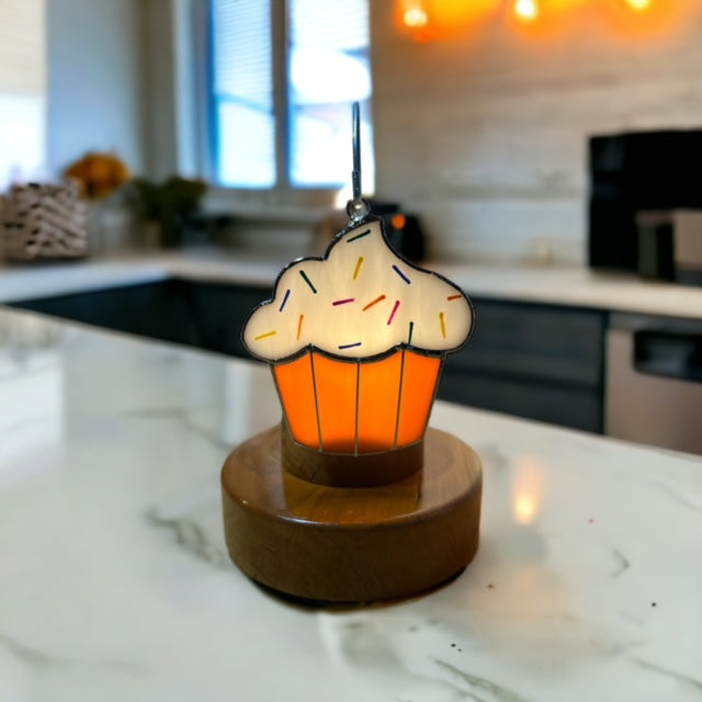 Glass Cover- Cupcake