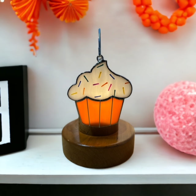Glass Cover- Cupcake