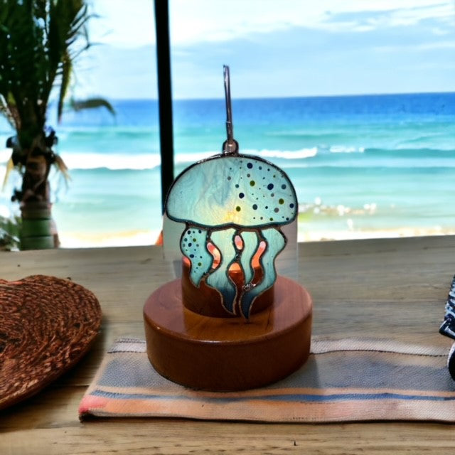 Glass Cover- Coastal JellyFish