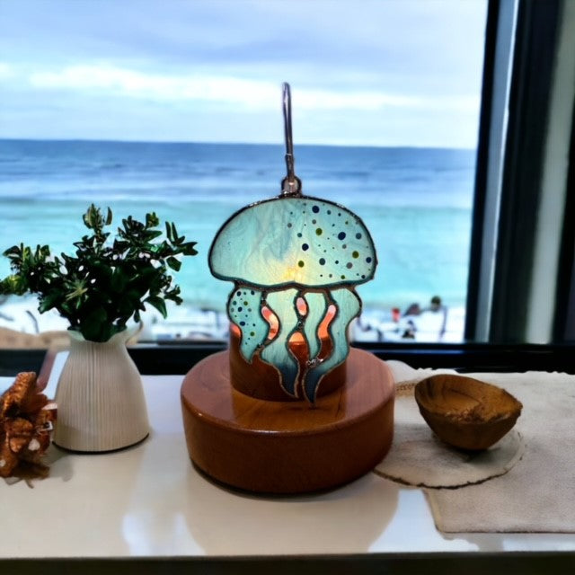 Glass Cover- Coastal JellyFish