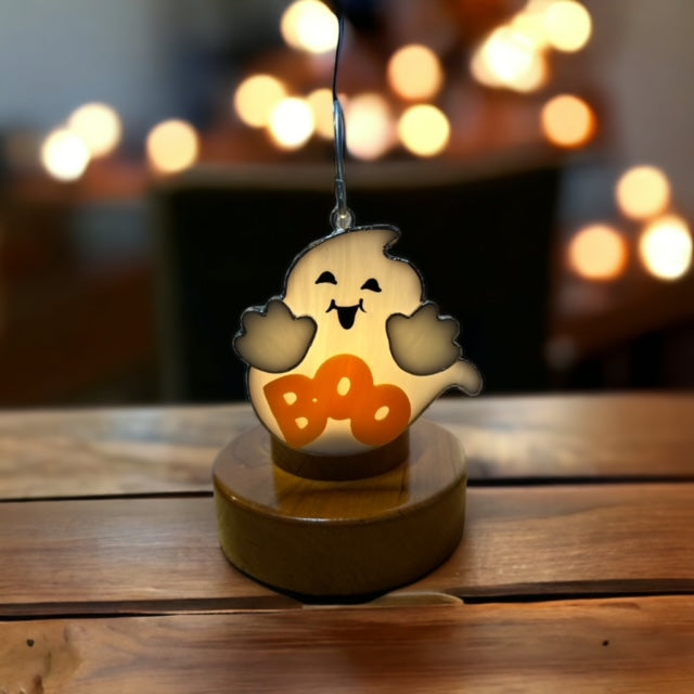 Glass Cover- BOO Ghost
