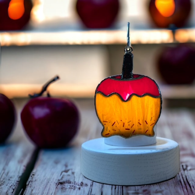 Glass Cover- Caramel Apple