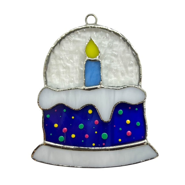 Glass Cover- Birthday Cake