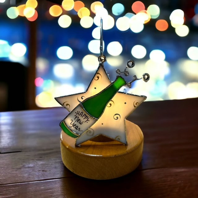 Glass Cover- New Years Celebration
