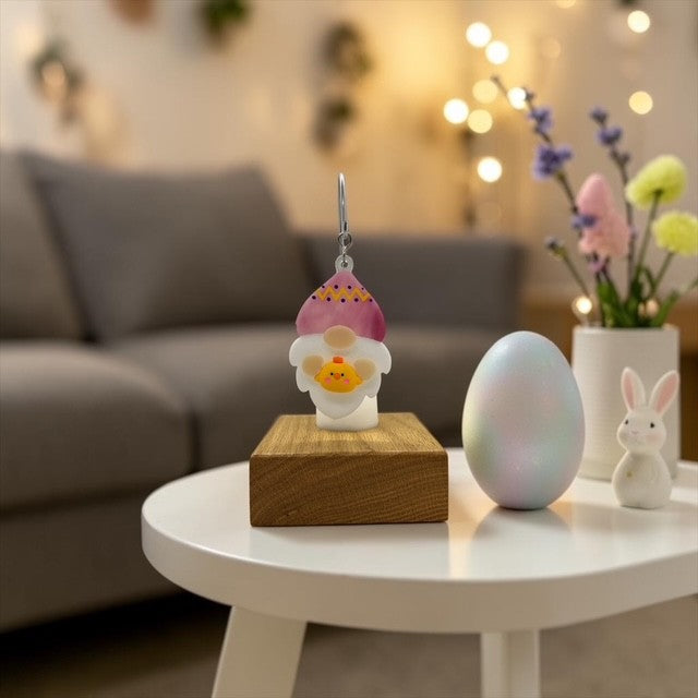 Glass Cover- Gnome / Easter