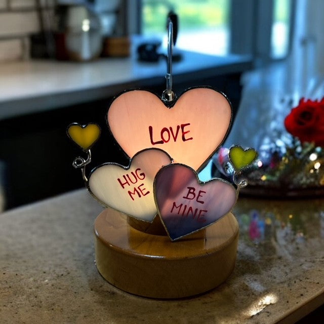 Glass Cover- Candy Conversation Hearts
