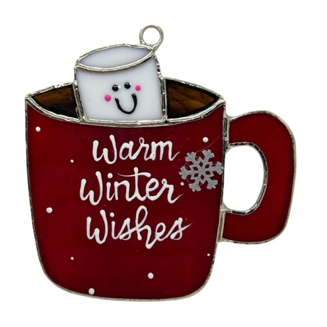 Glass Cover- Hot Cocoa Mugs
