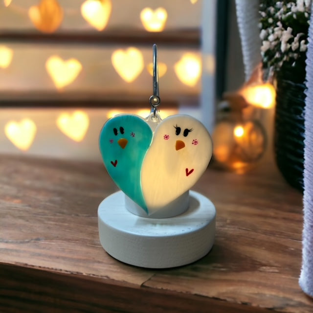 Glass Cover- Love ❤ Birds