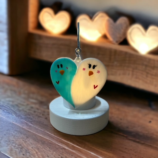 Glass Cover- Love ❤ Birds