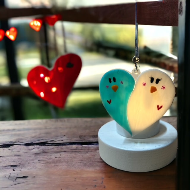 Glass Cover- Love ❤ Birds