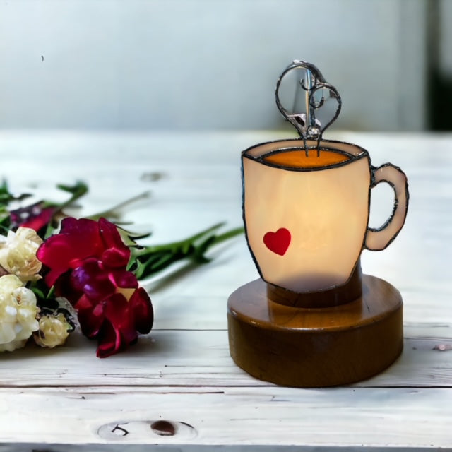 Glass Cover- Coffee L❤VE