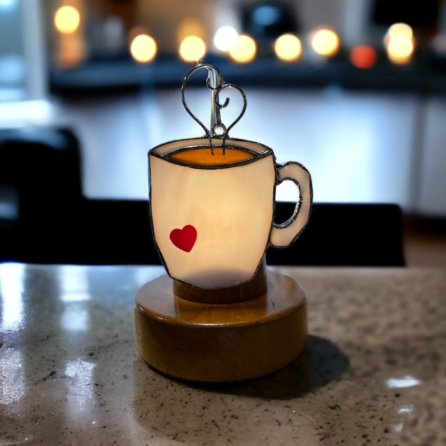 Glass Cover- Coffee L❤VE