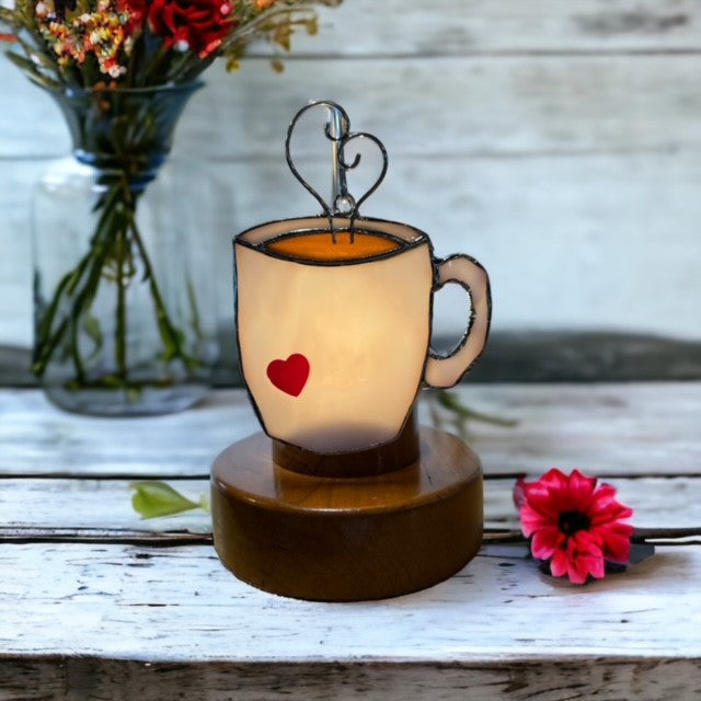 Glass Cover- Coffee L❤VE