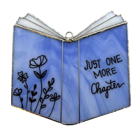 Glass Cover- BOOK, Just One More Chapter