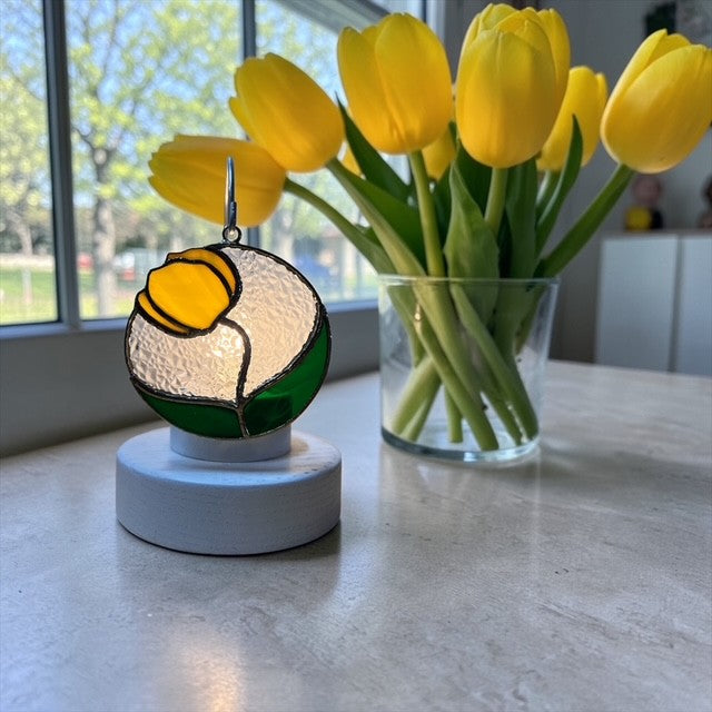 Glass Cover- Tulip