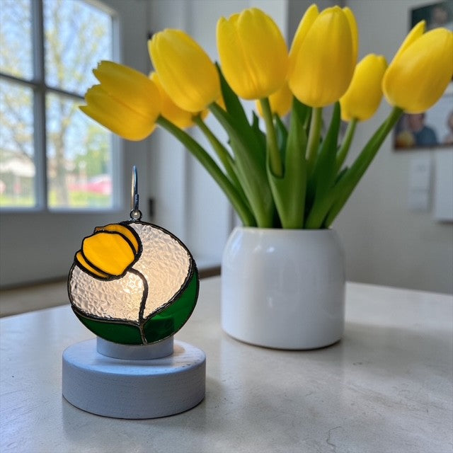 Glass Cover- Tulip