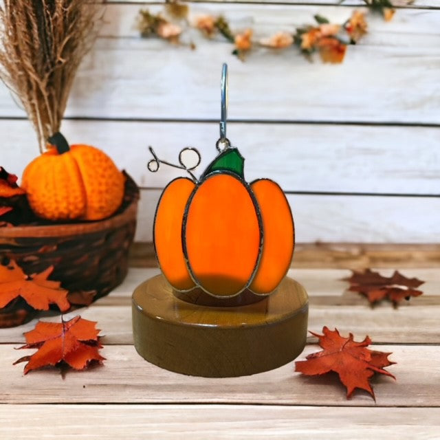 Glass Cover- Pumpkin