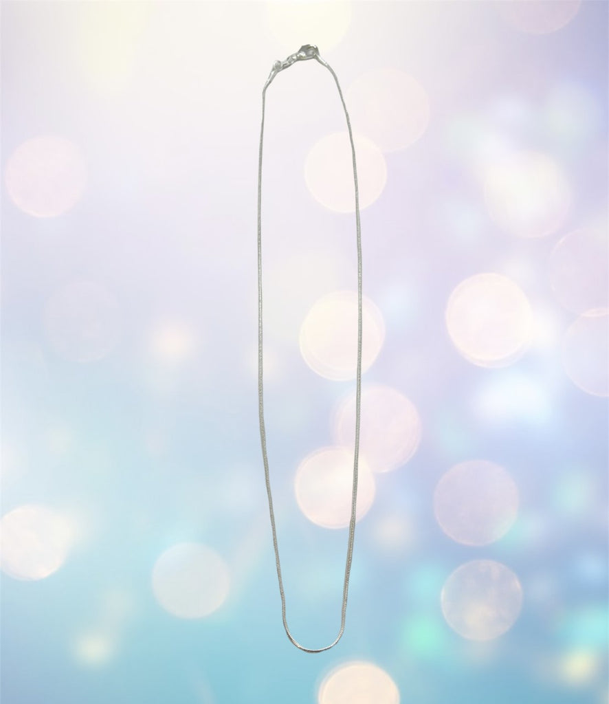 18" Silver Plated Chain