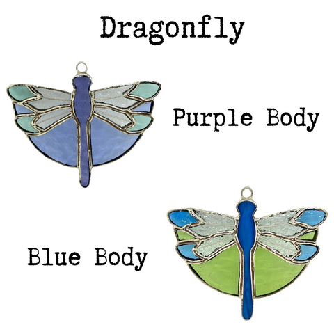 Glass Cover- Dragonfly