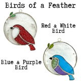 Glass Cover- Birds of a Feather