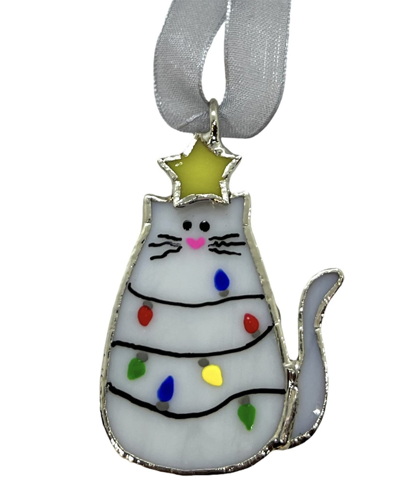 Swittle Christmas CAT Ornament "Meow-y Christmas"