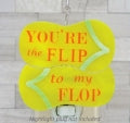 Glass Cover- Flip To My Flop