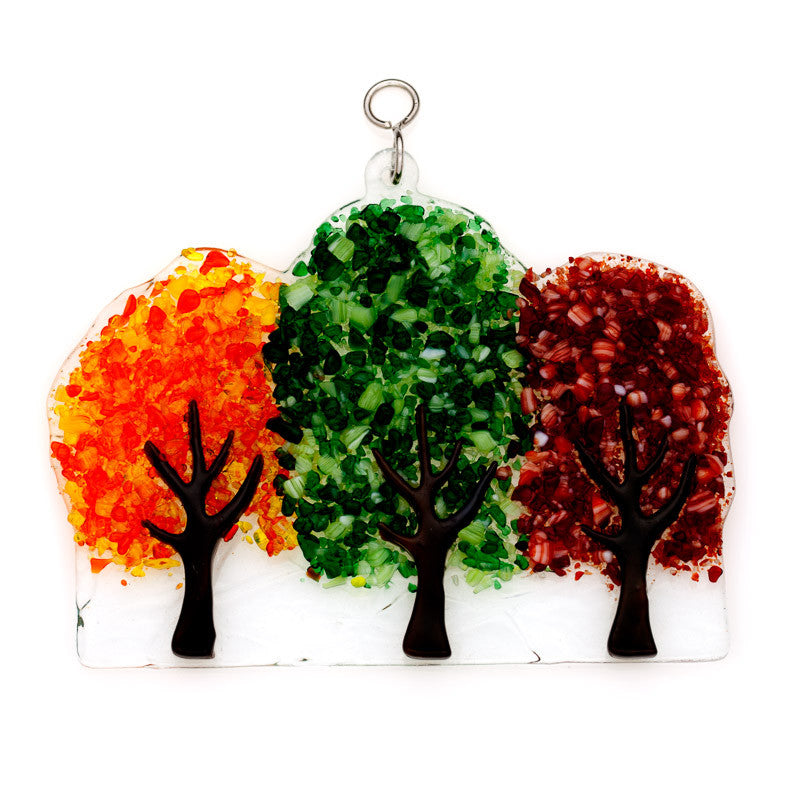 Glass Cover- Three Trees