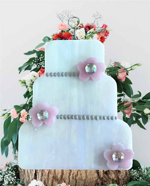 Glass Cover- Wedding Cake