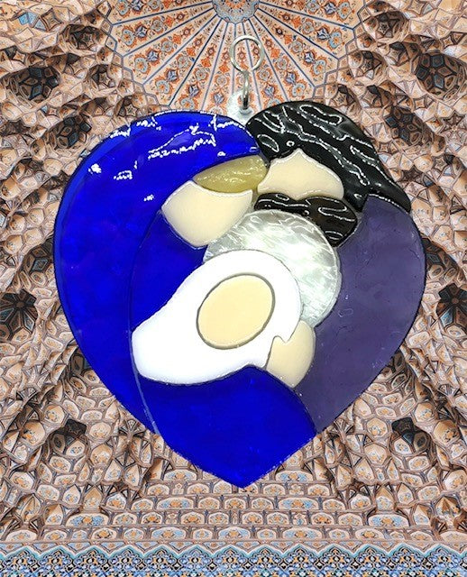 Glass Cover- The Blessed Family